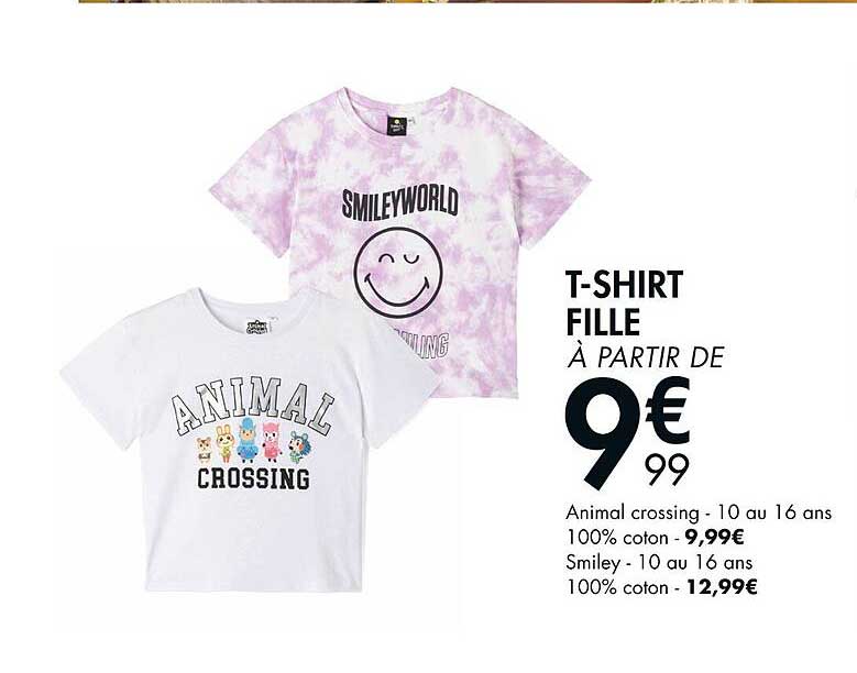 t-shirt fille