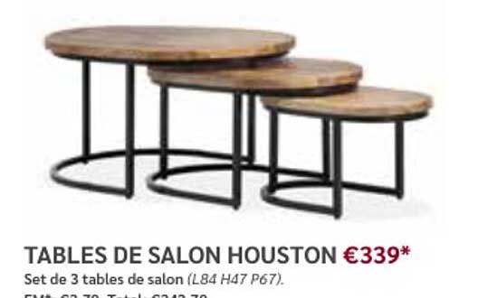 tables de salon houston
