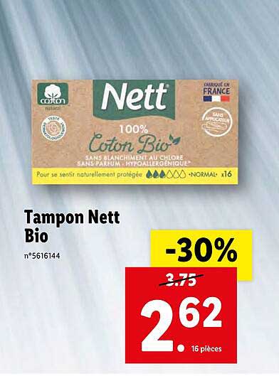 tampon nett bio