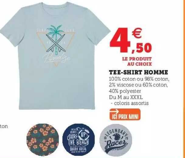 tee-shirt homme