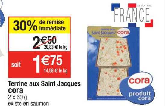 terrine aux saint jacques cora