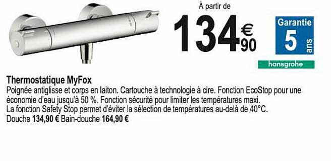 Thermostatique Myfox