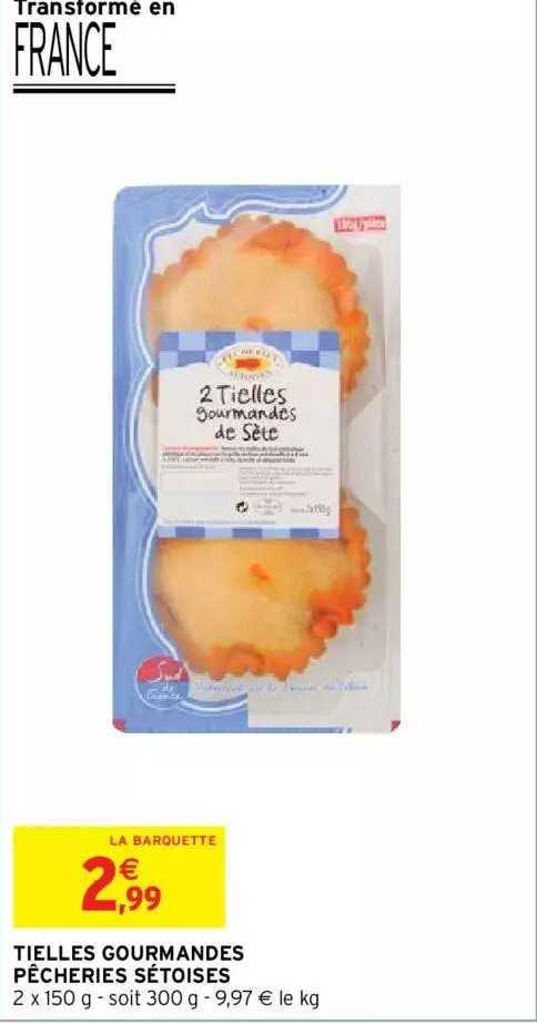 Tielles Gourmandes Pêcheries Sétoises