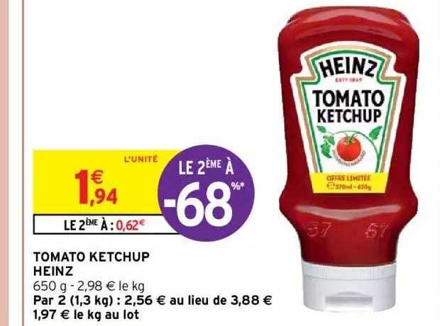 tomato ketchup heinz