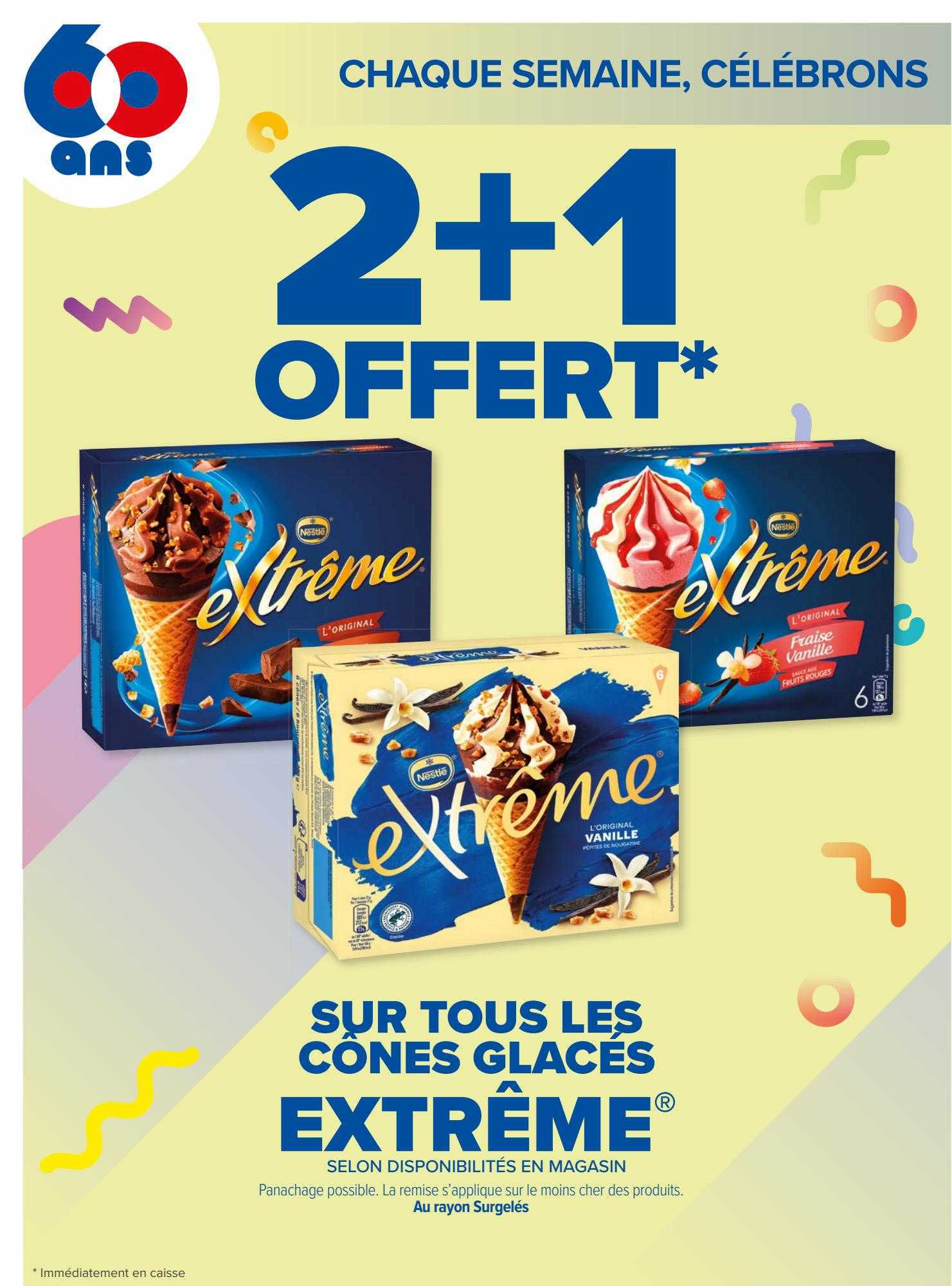 Cônes Glacés Extrême