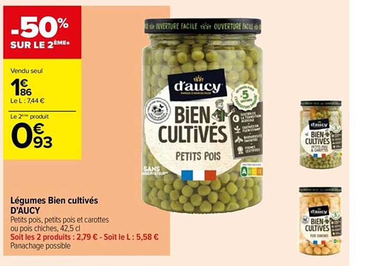légumes bien cultivés d'aucy