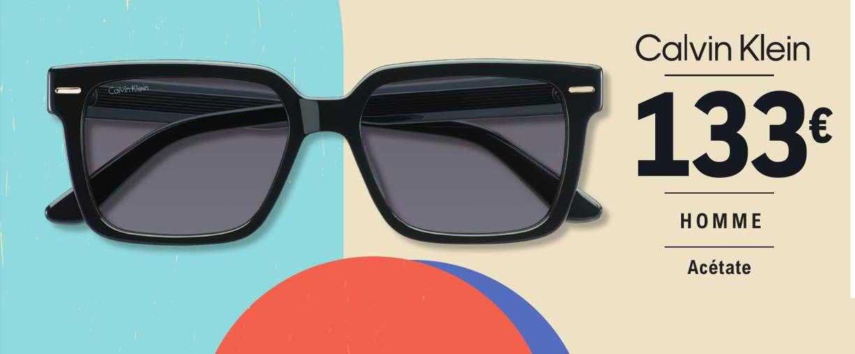 lunettes calvin klein homme acétate