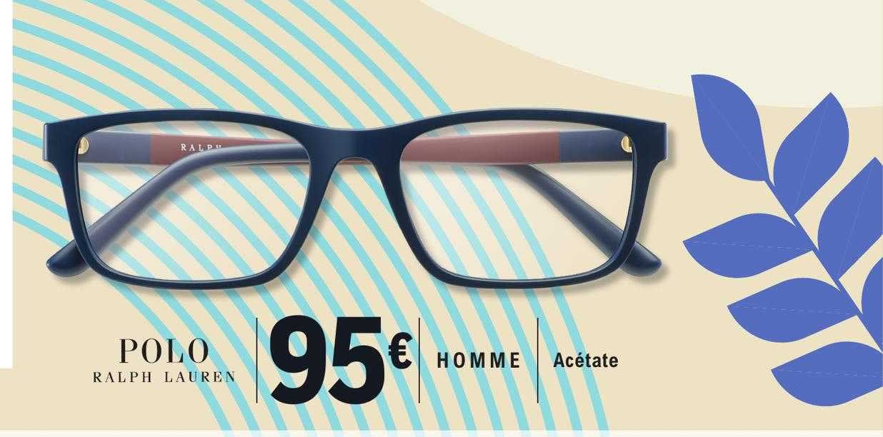 Lunettes Polo Ralph Lauren Homme Acétate