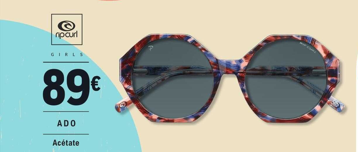 lunettes rip curl girls ado acétate