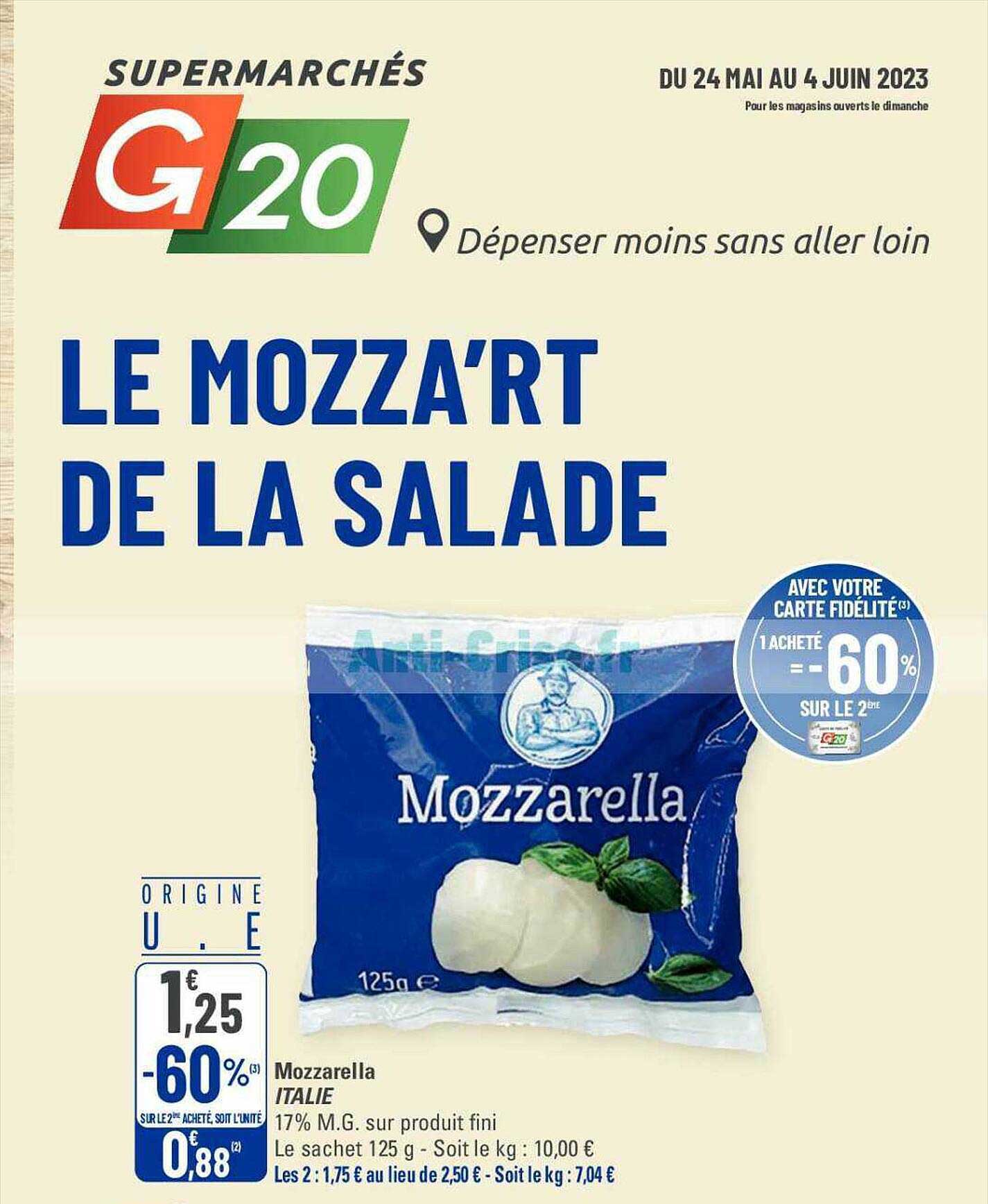 Mozzarella Italie