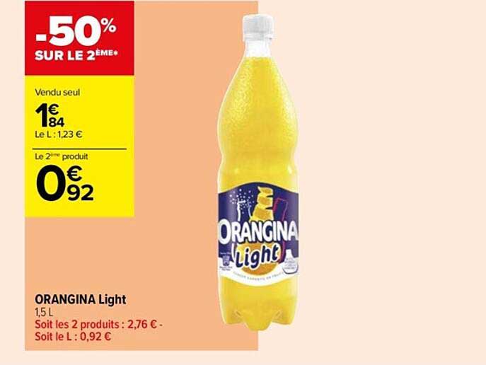 Orangina Light