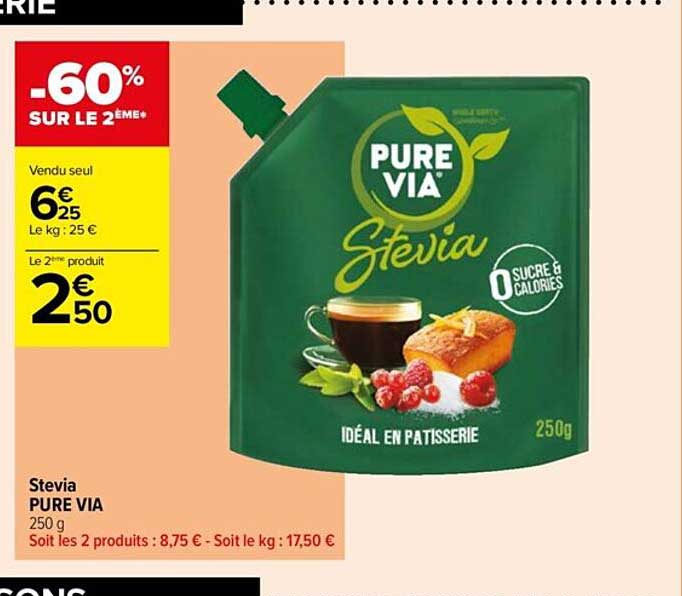 Stevia Pure Via