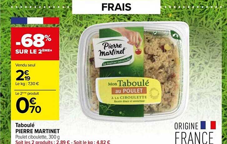 Taboulé Pierre Martinet