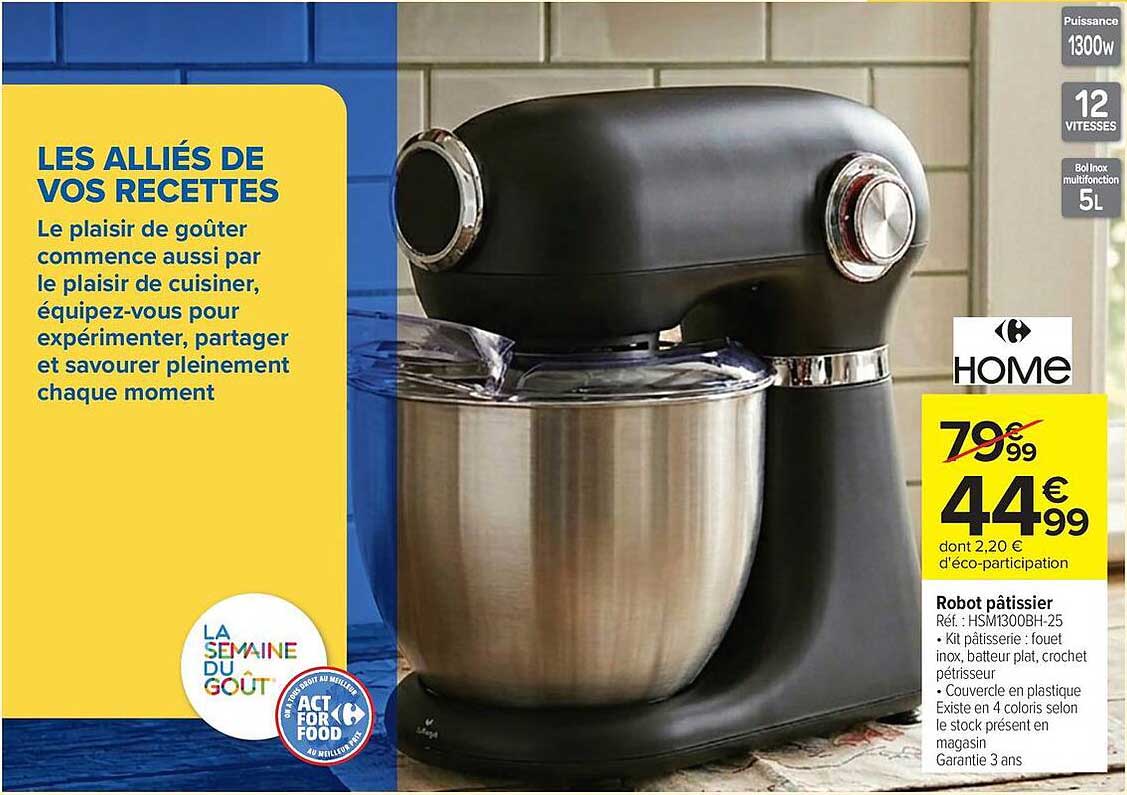 Robot Patissier Carrefour Promo