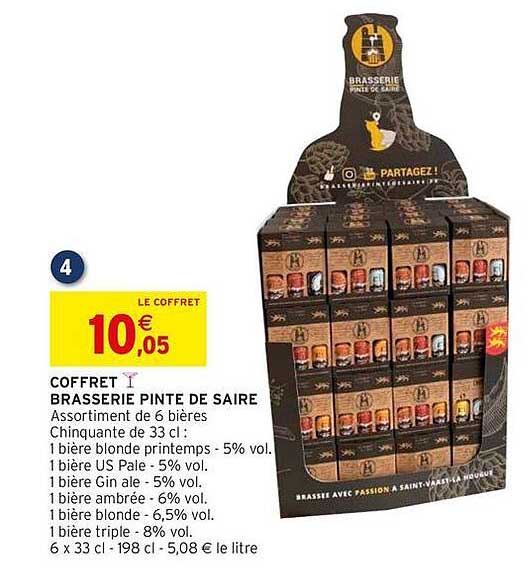 COFFRET BRASSERIE PINTE DE SAIRE