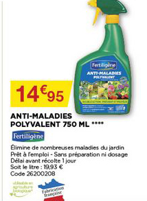 anti maladies polyvalent 750 ml fertiligène