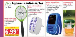 appareils anti insectes