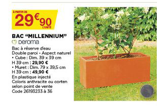 bac millennium deroma