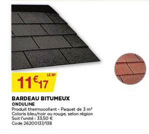 bardeau bitumeux onduline