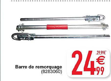 barre de remorquage