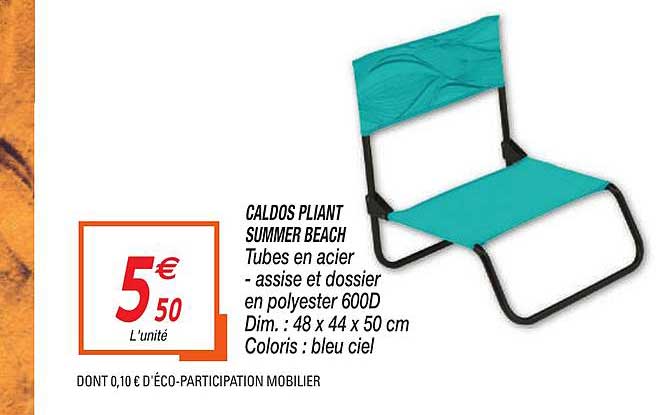 caldos pliant summer beach