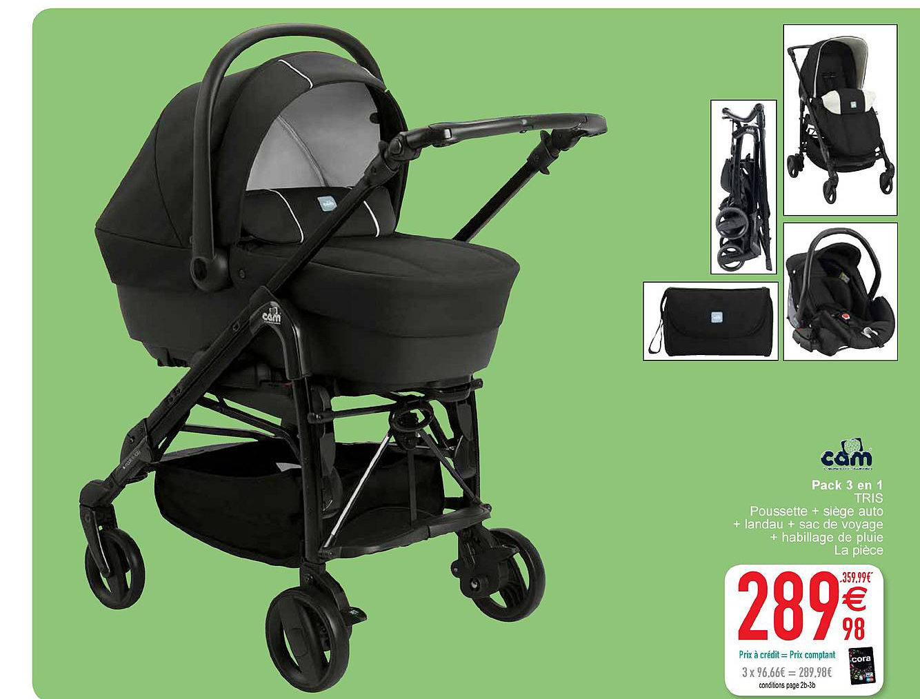 cam pack 3 en 1