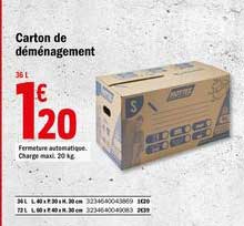 Carton De Déménagement