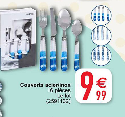 Couverts Acier Inox