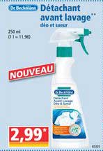 détachant avant lavage