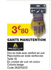 gants manutention deltaplus