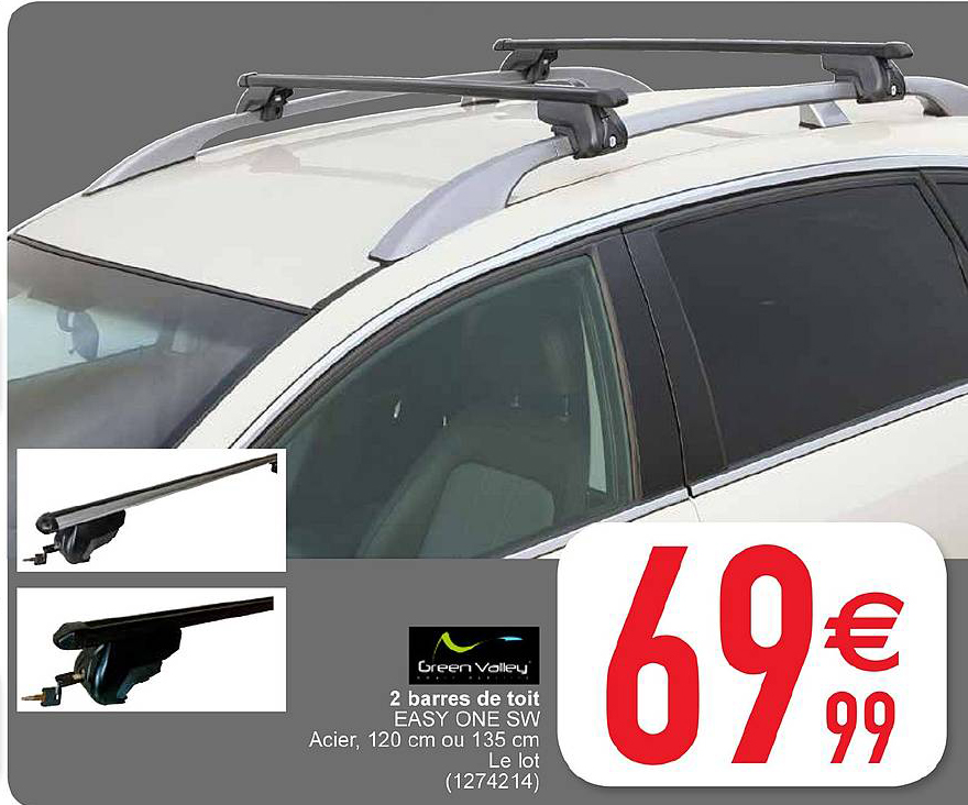 green valley 2 barres de toit