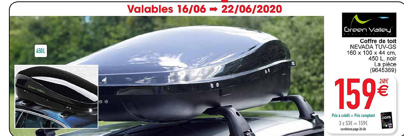 green valley coffre de toit