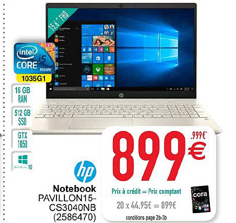 Hp Notebook Pavillon 15