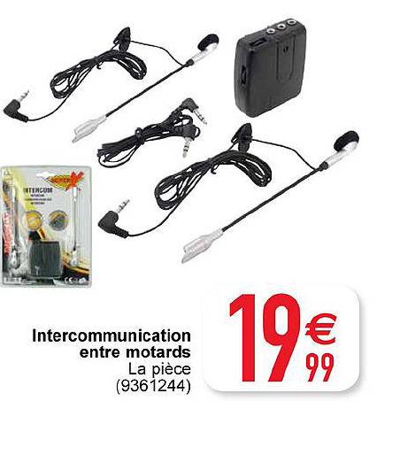 intercommunication entre motards