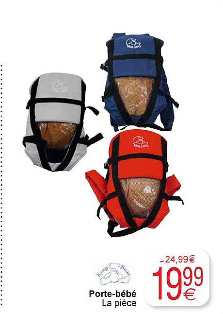 king bear porte bébé