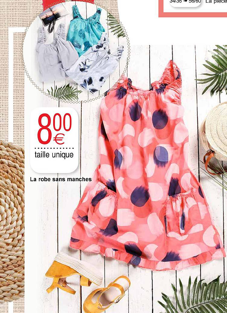 la robe sans manches