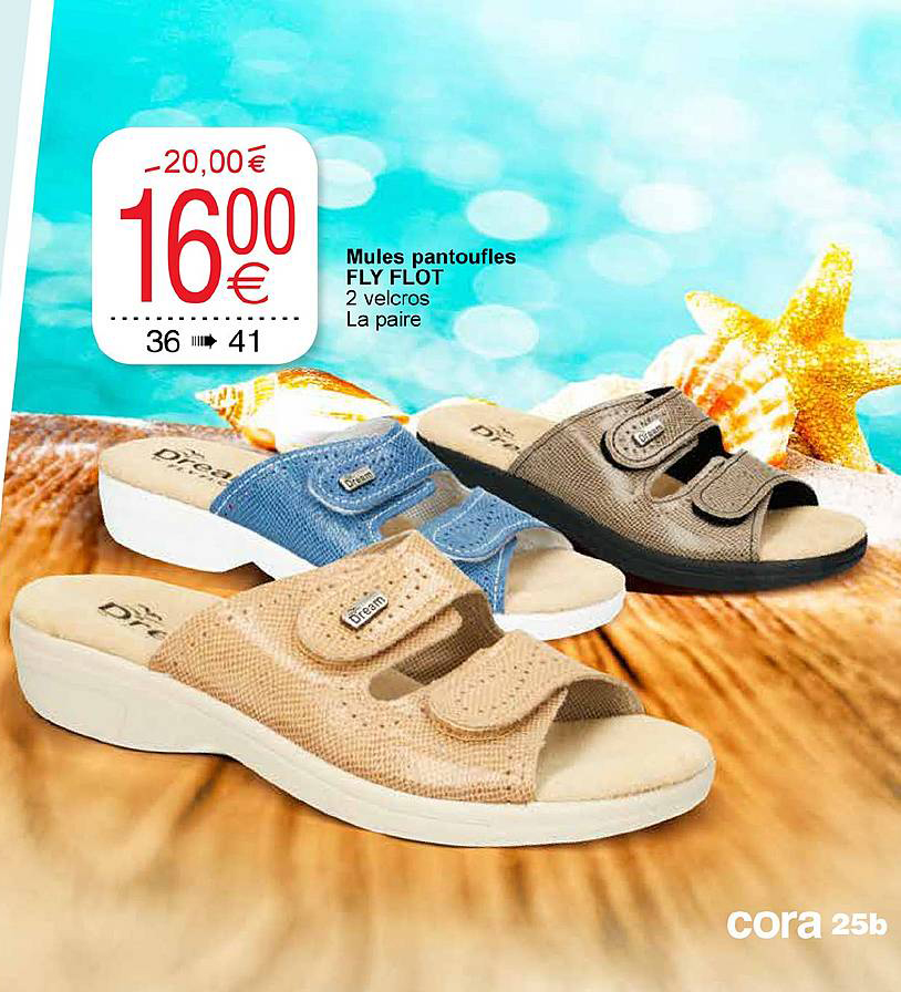 mules pantoufles fly flot