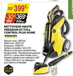nettoyeur haute pression k7 full control plus home karcher