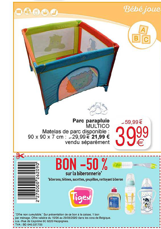 parc parapluie multico