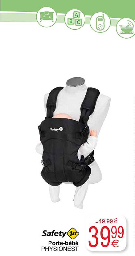 safety 1st porte bébé physionest