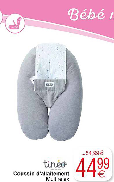 tinéo coussin d'allaitement