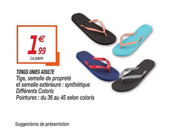 Tongs Unies Adulte