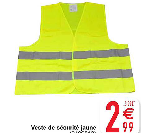 Veste De Sécurité Jaune