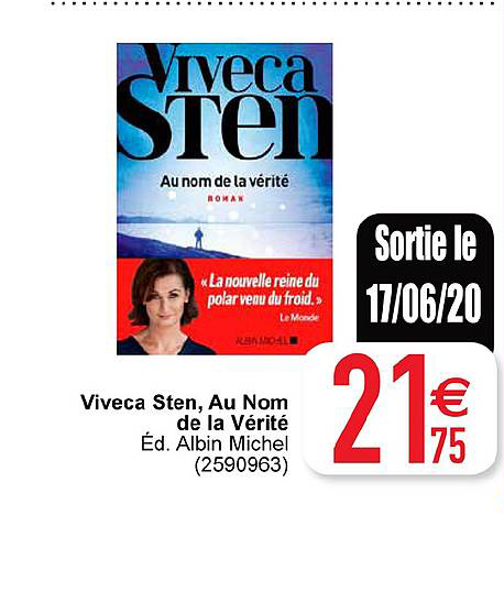viveca sten au nom de la vérité