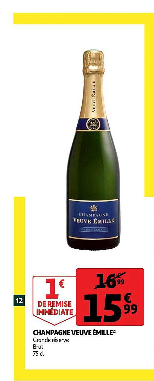 champagne veuve émille