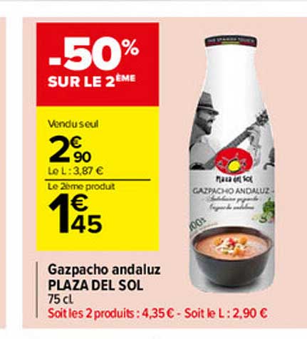 gazpacho andaluz plaza del sol