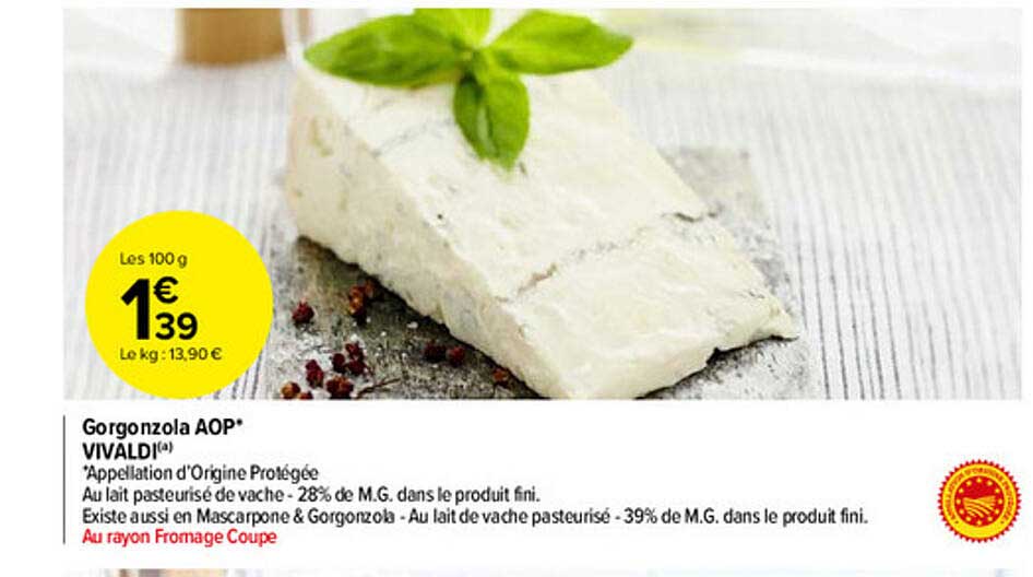 Gorgonzola Aop Vivaldi