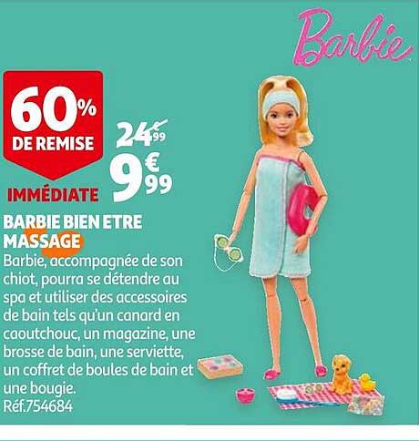 barbie bien être massage