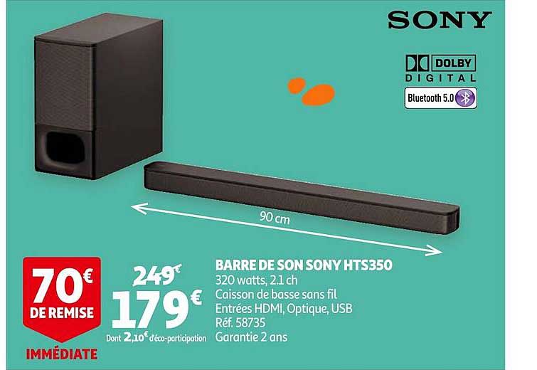 Barre De Son Sony Hts350 Sony