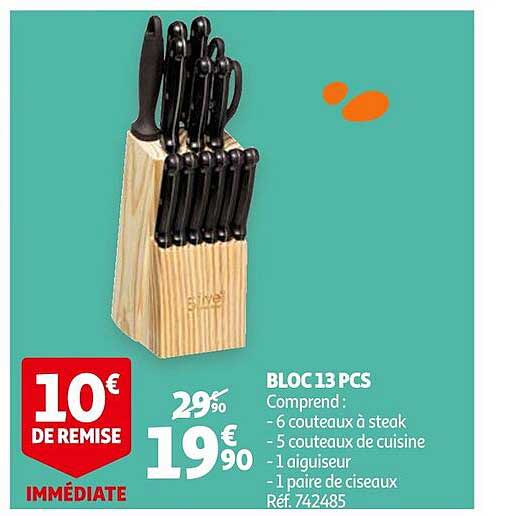 bloc 13 pcs